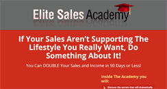 Desktop Screenshot of elitesalesacademy.com
